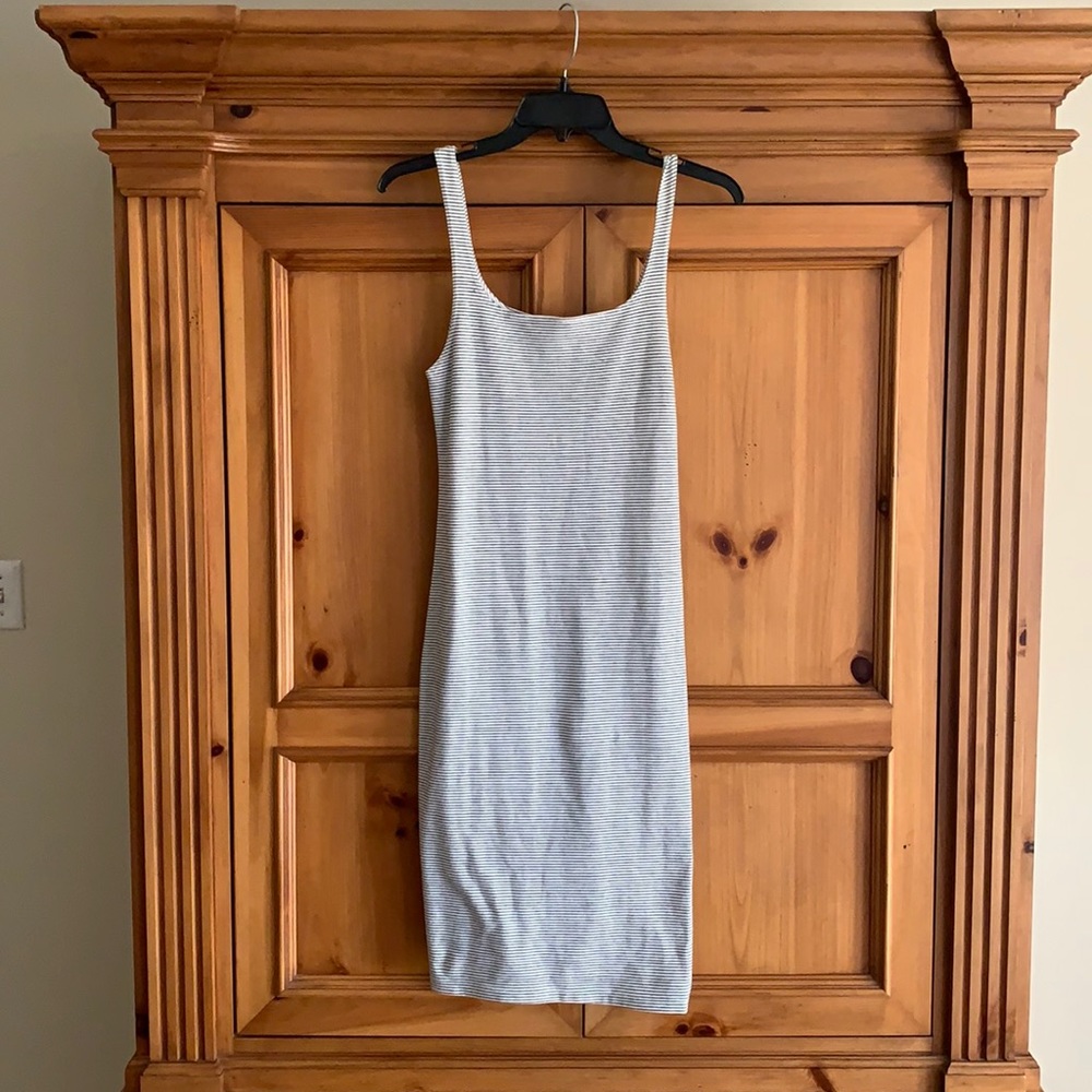 Zara Fitted Midi Dress